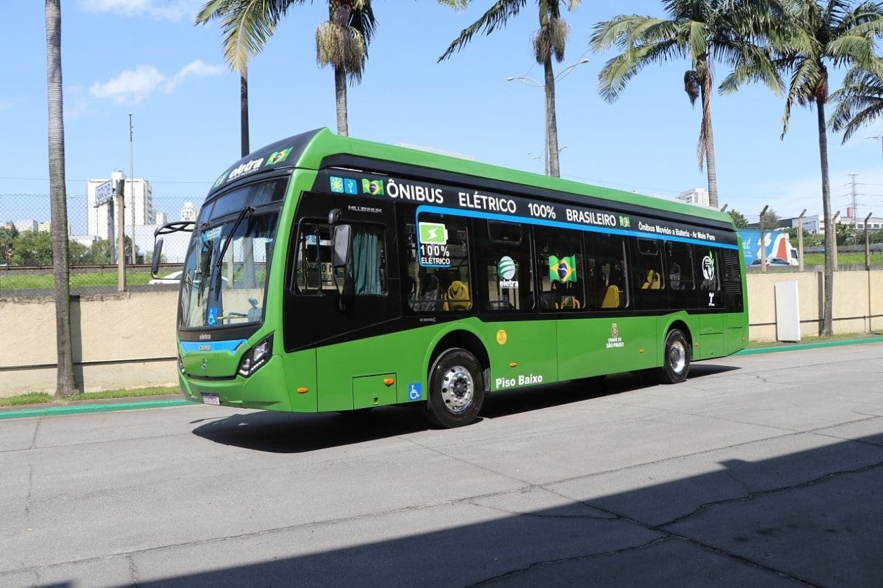 Ônibus elétricos Eletra - Foto: divulgação
