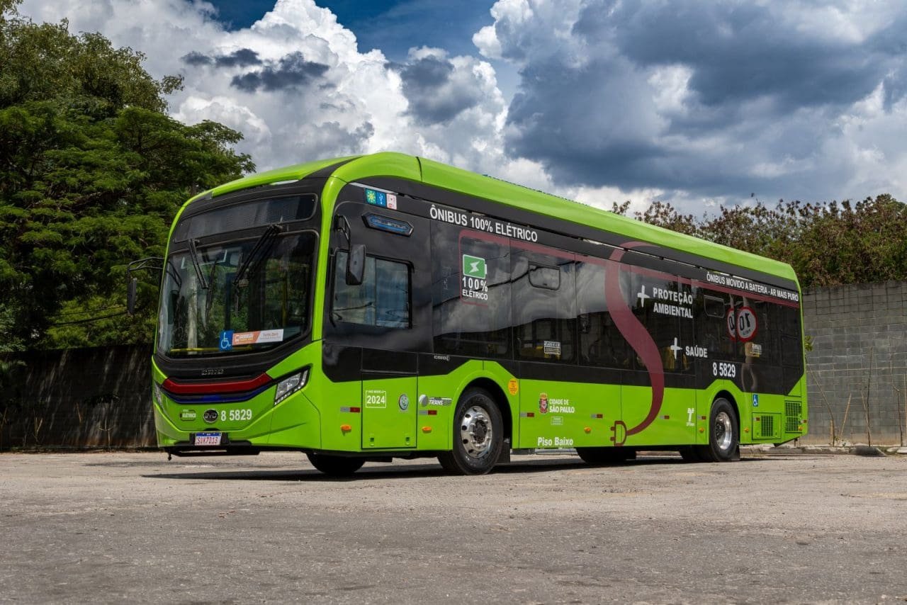 Ônibus elétricos BYD - Foto: divulgação
