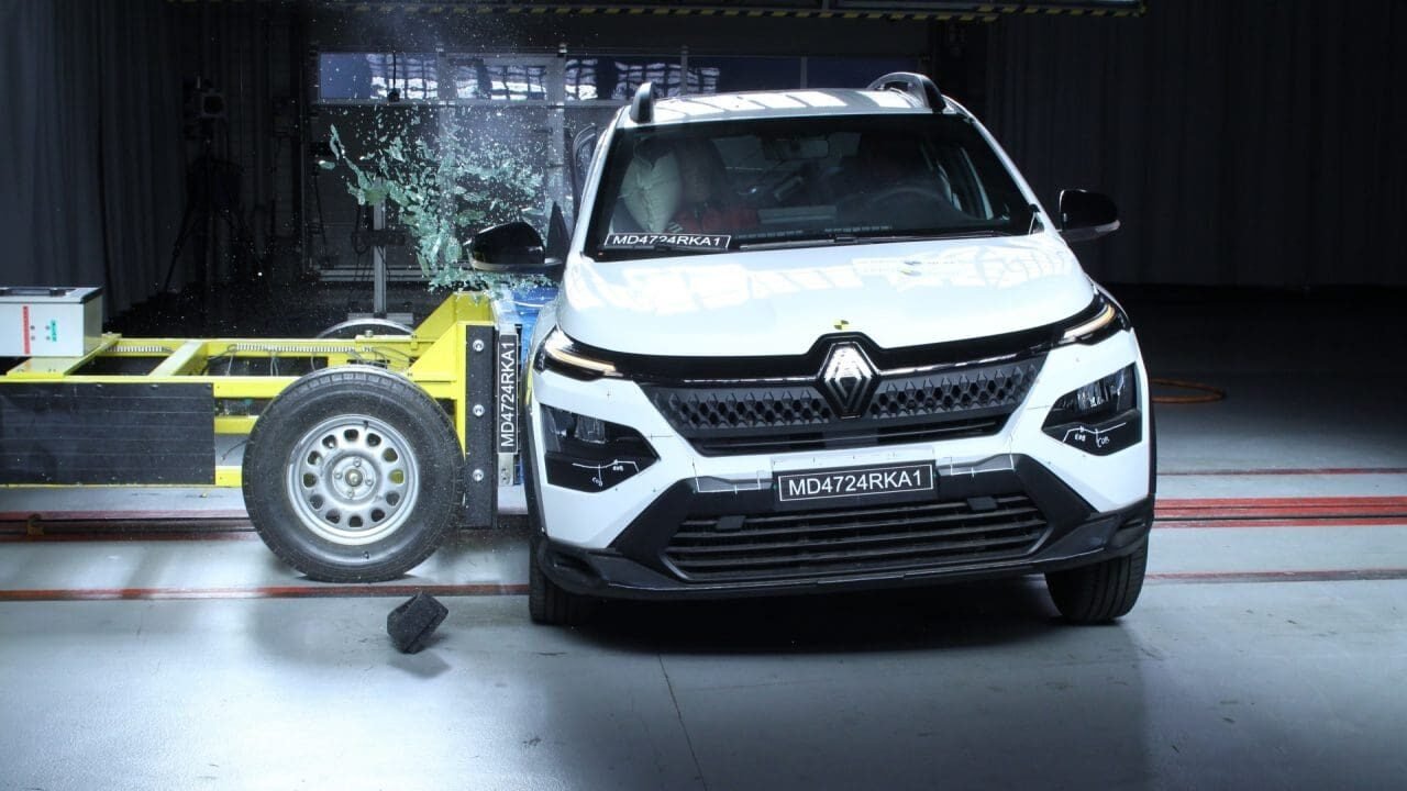 Renault Kardian 2026 em crash-test - Foto: divulgação