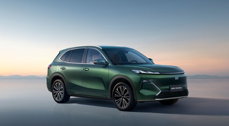 Geely EX5 é um SUV se destaca por sua integridade estrutural e alto uso do espaço