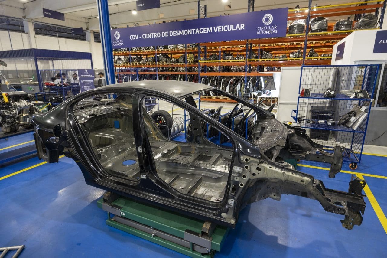 desmanche Circular Autopeças - Foto: Stellantis/divulgação