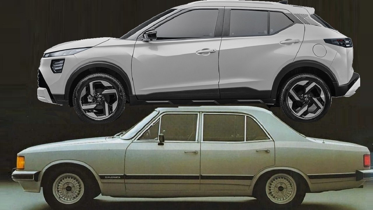 Nissan Kait e Chevrolet Opala - Foto: divulgação
