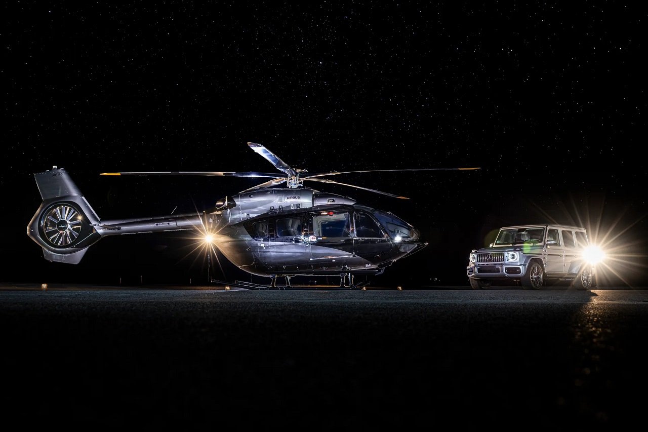 Helicóptero Airbus ACH145 Mercedes-Benz Edition - foto: divulgação