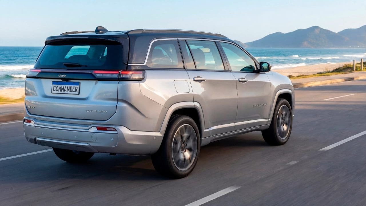 Jeep Commander Overland T270 2027 - Foto: divulgação