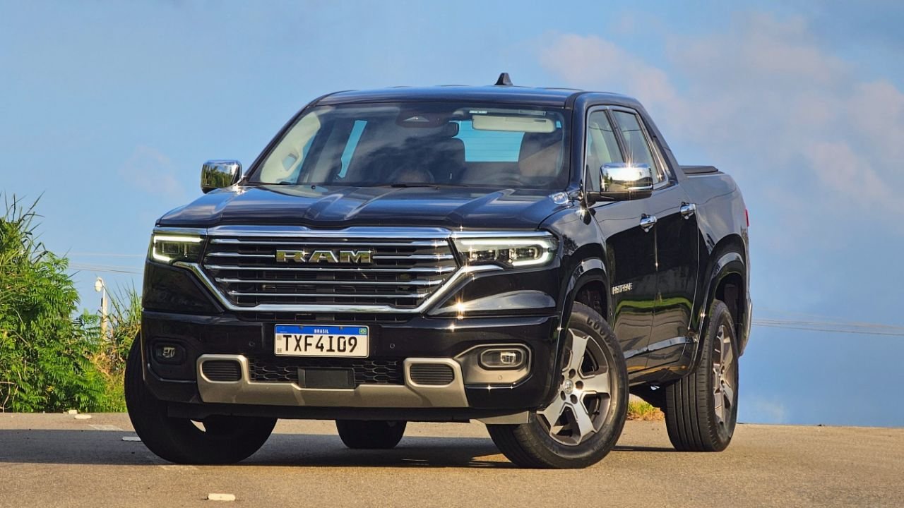 Ram Rampage 2.2 Laramie 2027 em teste de estrada