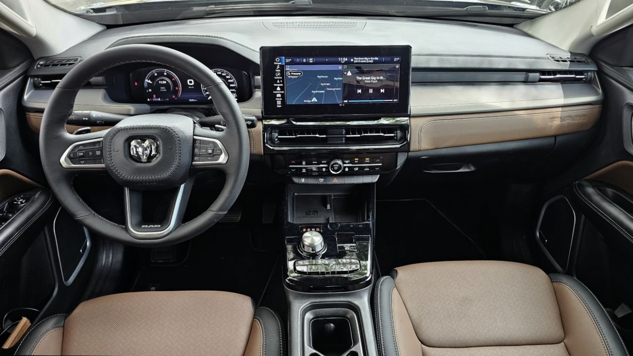 Ram Rampage 2.2 Laramie 2027 em teste de estrada