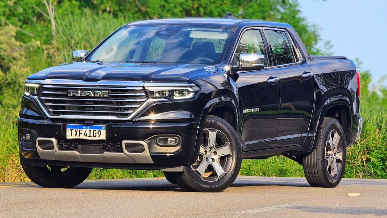 Ram Rampage 2.2 Laramie 2027 em teste de estrada