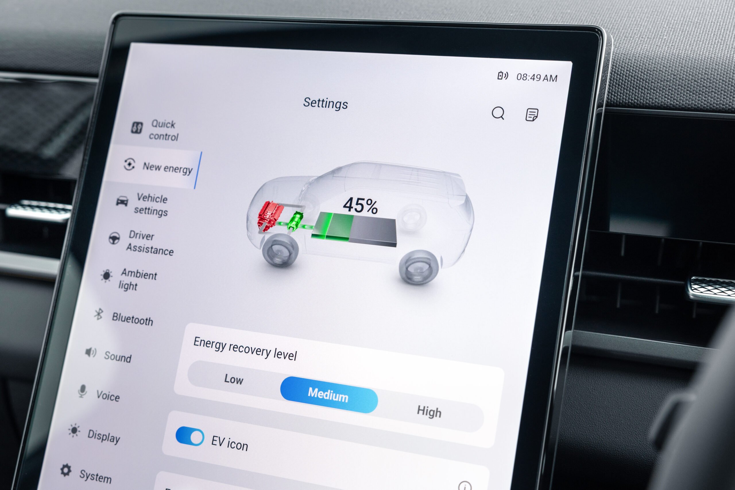 sistema híbrido pleno HEV do Jaecoo 5 atuando em série