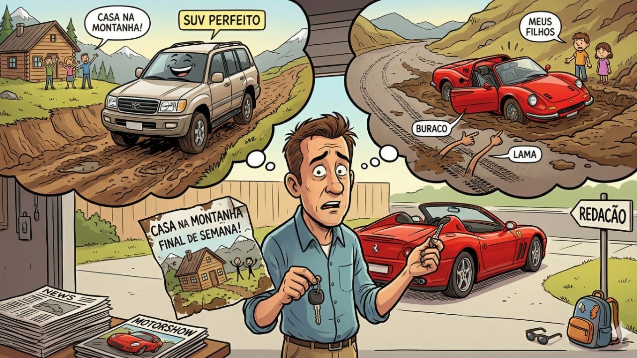 Cotidiano de um jornalista automotivo 