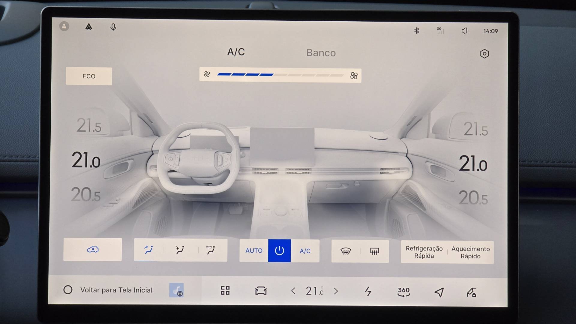 ar-condicionado Geely EX5 EM-i 2026