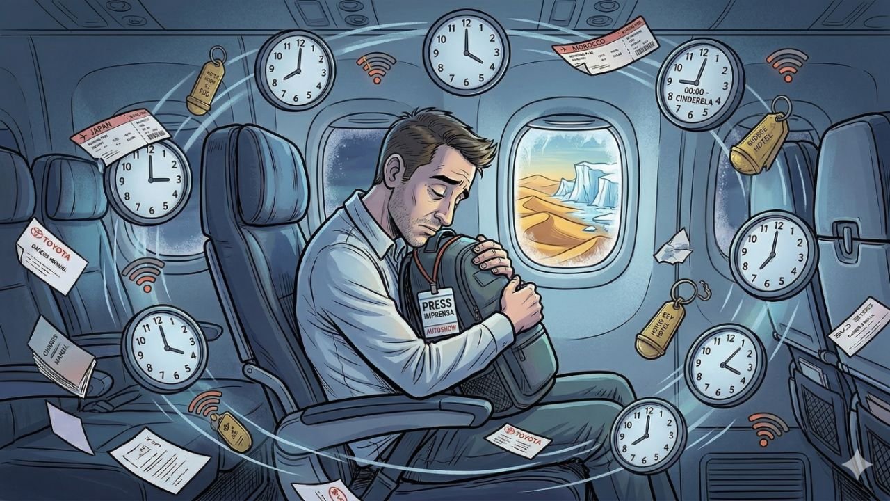 Cotidiano de um jornalista automotivo 