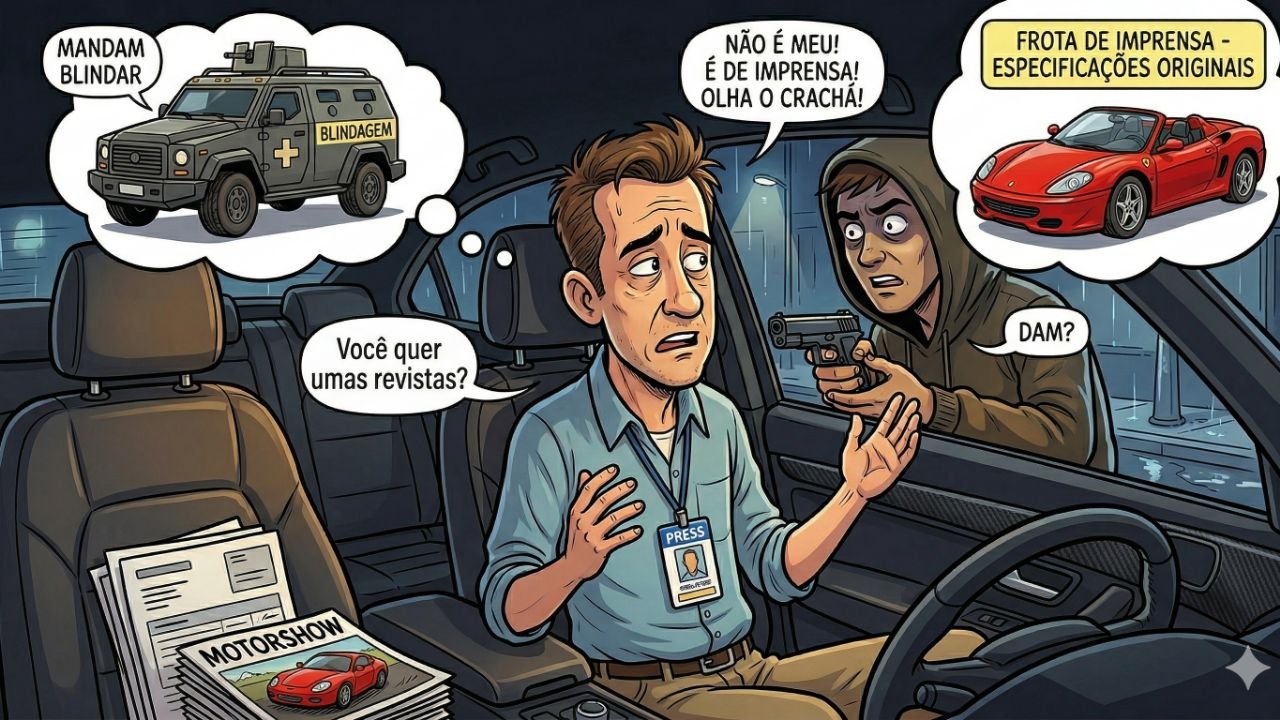 Cotidiano de um jornalista automotivo 