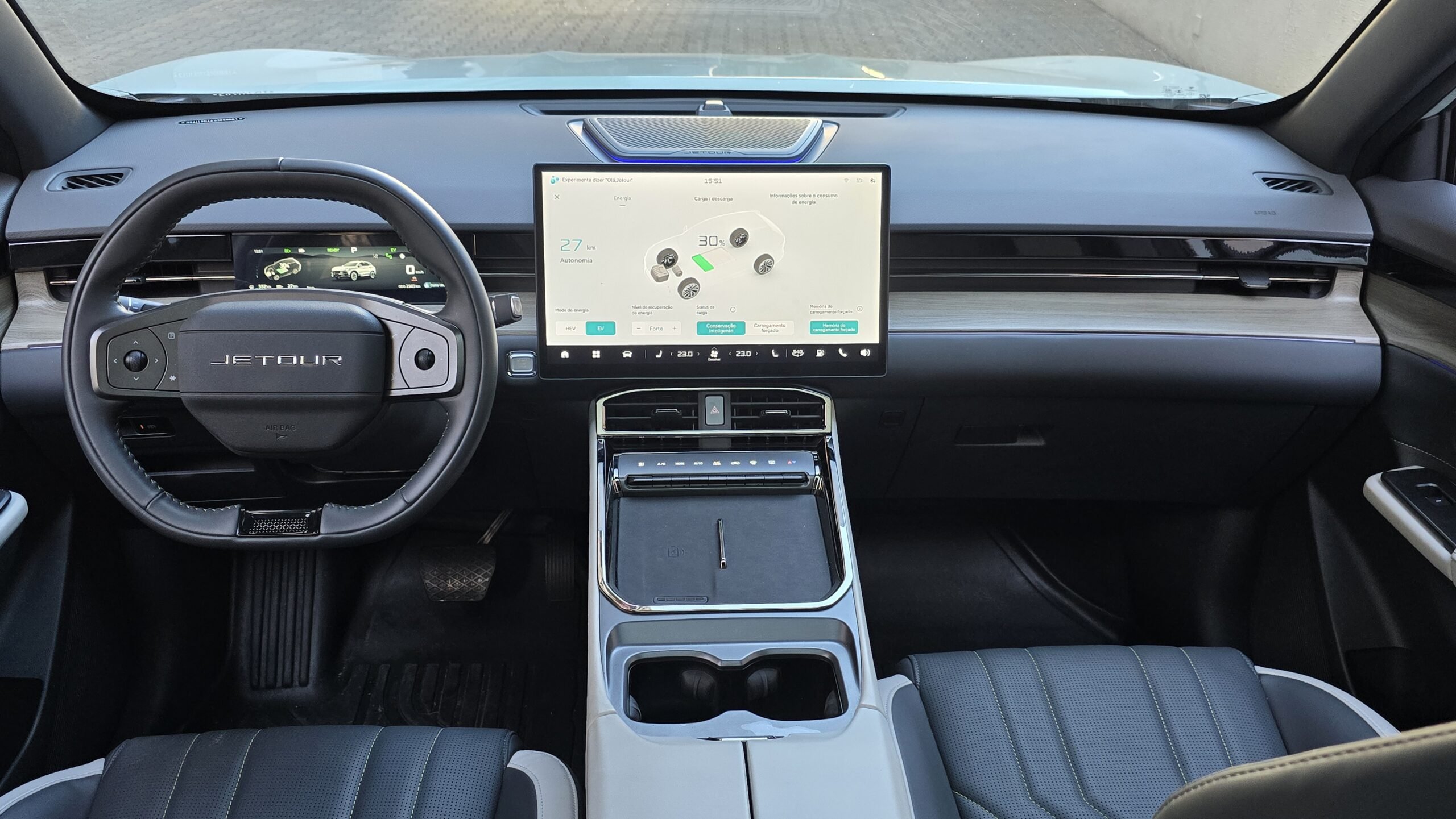 Jetour S06 2027 Premium PHEV painel