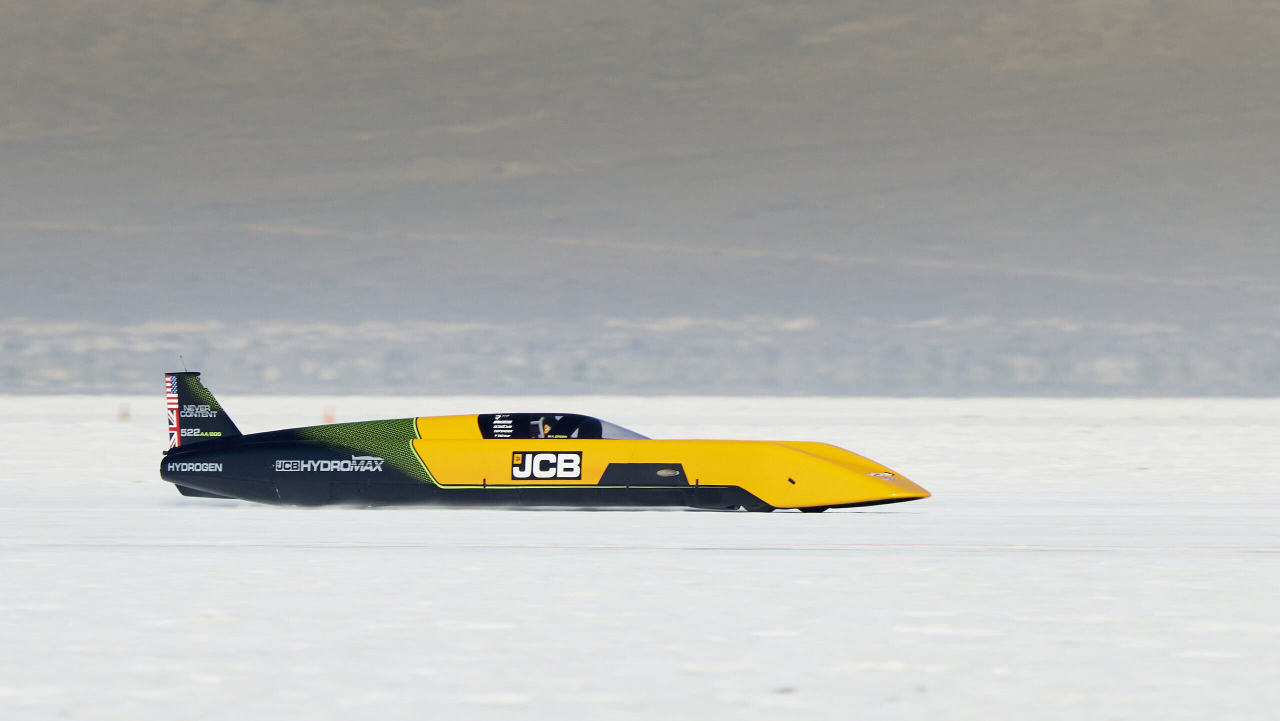 JCB Hydromax recorde de velocidade