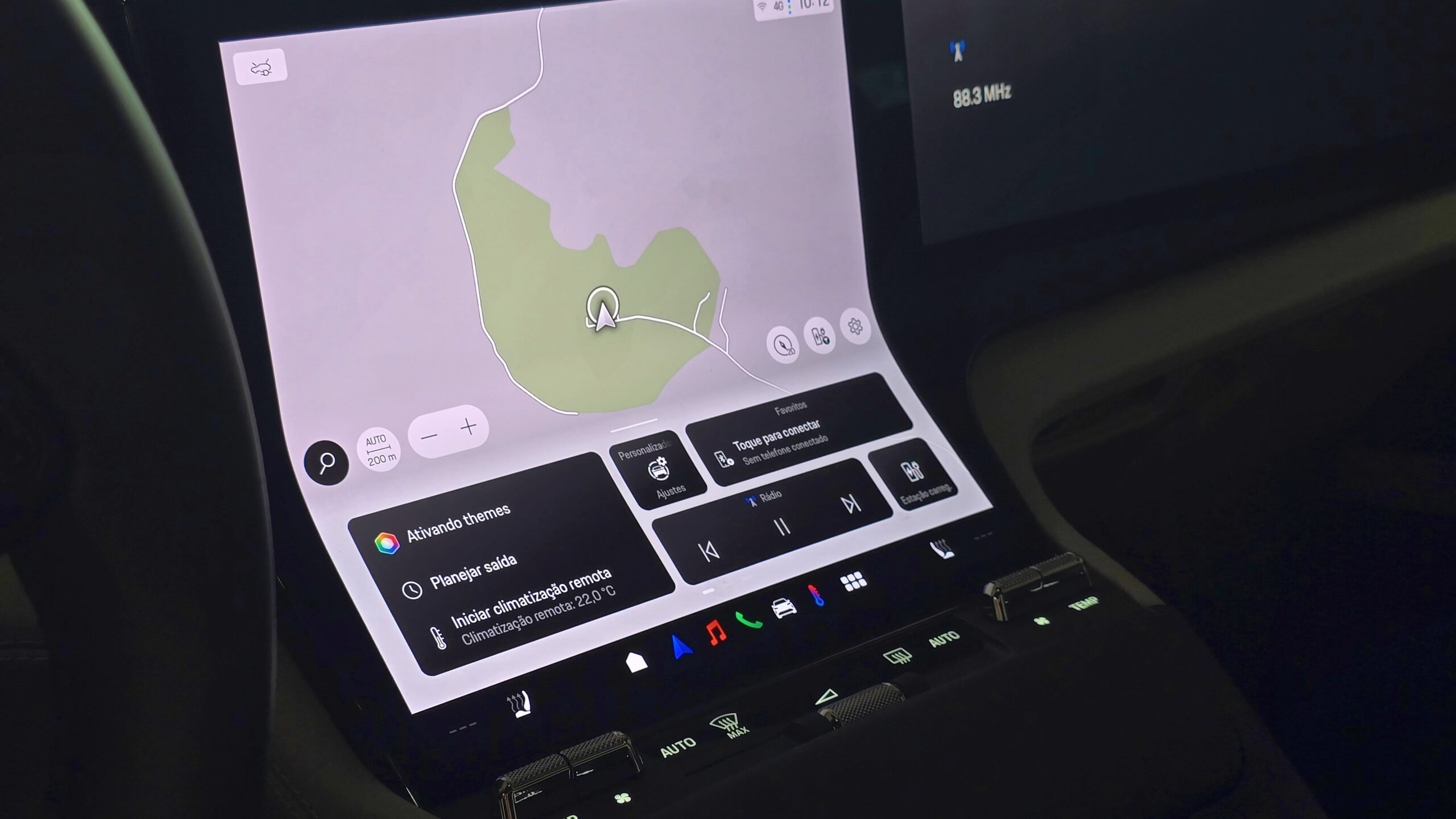 Porsche Cayenne Electric 2027 tela curva